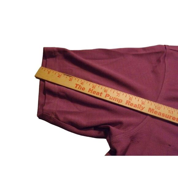 Adidas Golf Polo Men Sz XL Climalite Purple Short Sleeve 3 Button Collared - Picture 4 of 8